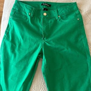 Green jeans